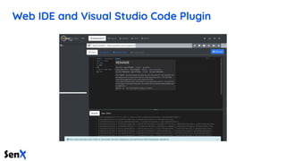 Web IDE and Visual Studio Code Plugin
 