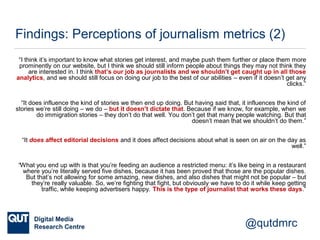 Trust in Journalism Metrics | PDF