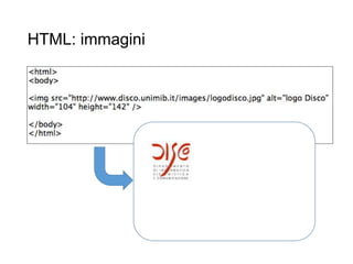 HTML: immagini
13
 
