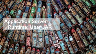 Photo by Tom Fisk from Pexels
Application Server
Runtime: Uber JAR
 