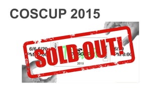 COSCUP 2015
 