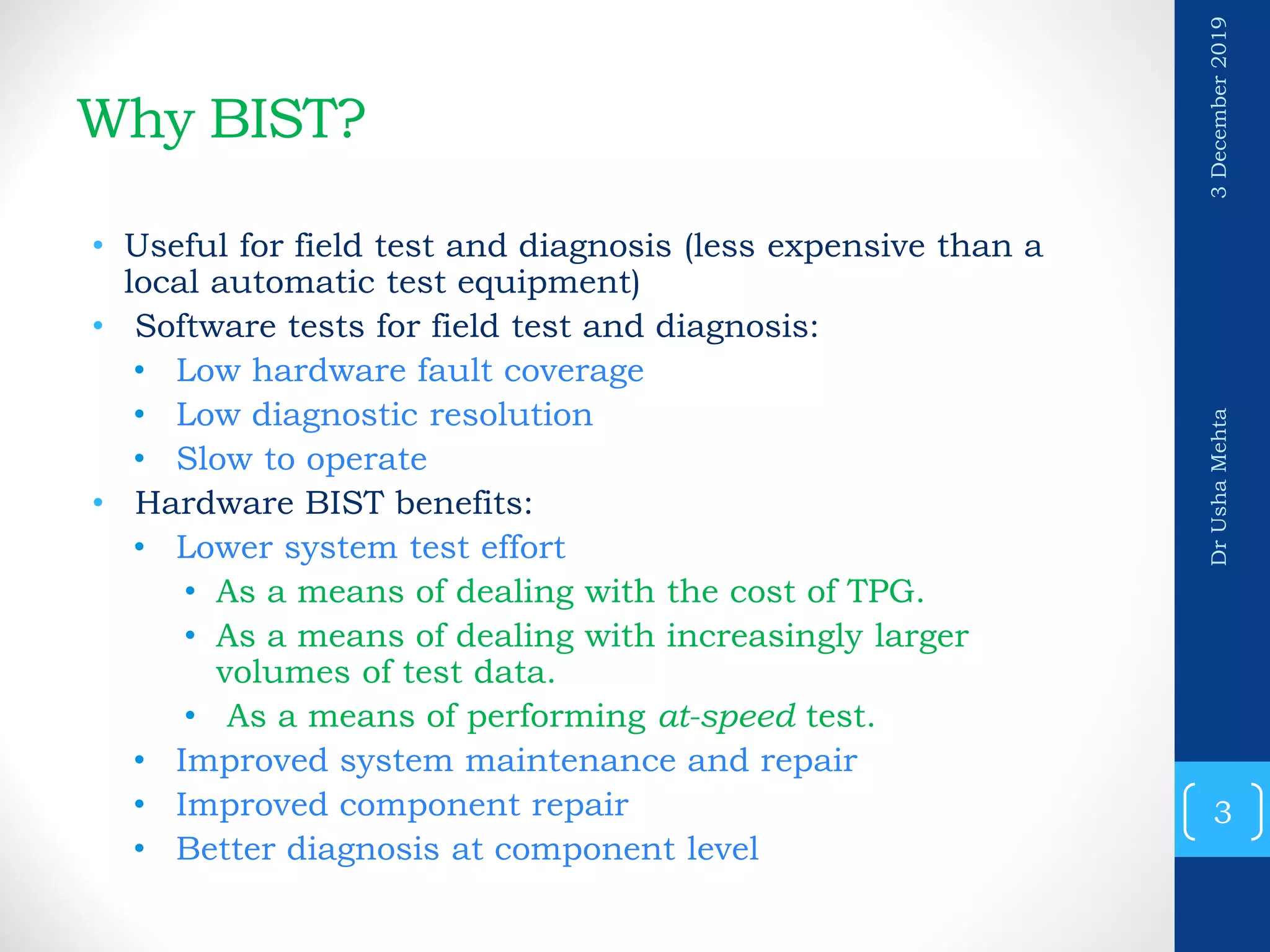 BUilt-In-Self-Test for VLSI Design | PDF