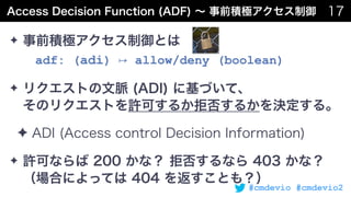 #cmdevio #cmdevio2
✦  
adf: (adi) ↦ allow/deny (boolean)
✦  
✦
✦  
 