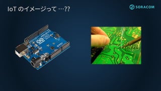 IoT のイメージって …??
 