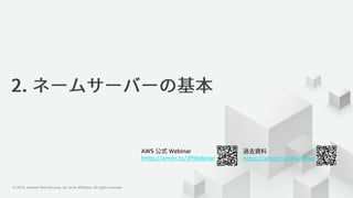 © 2019, Amazon Web Services, Inc. or its Affiliates. All rights reserved.© 2019, Amazon Web Services, Inc. or its Affiliates. All rights reserved.
AWS Webinar
https://amzn.to/JPWebinar https://amzn.to/JPArchive
 