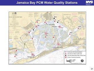Jamaica Bay PCM Water Quality Stations
21
 