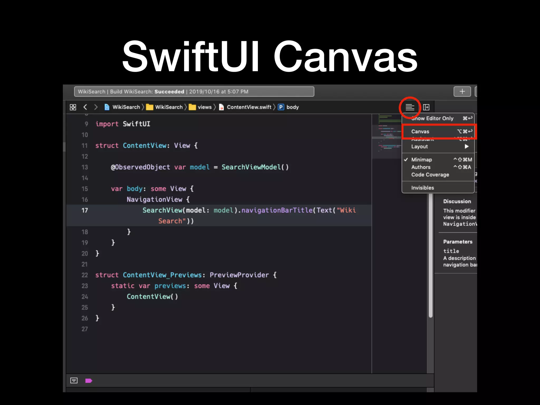 SwiftUI Canvas
 