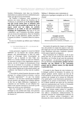 Penser son Système d’Information, Appréhender ses évolutions 