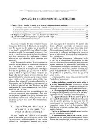 Penser son Système d’Information, Appréhender ses évolutions 