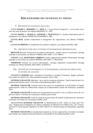 Penser son Système d’Information, Appréhender ses évolutions 