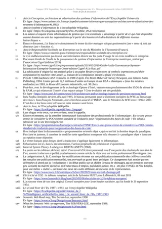 Penser son Système d’Information, Appréhender ses évolutions 