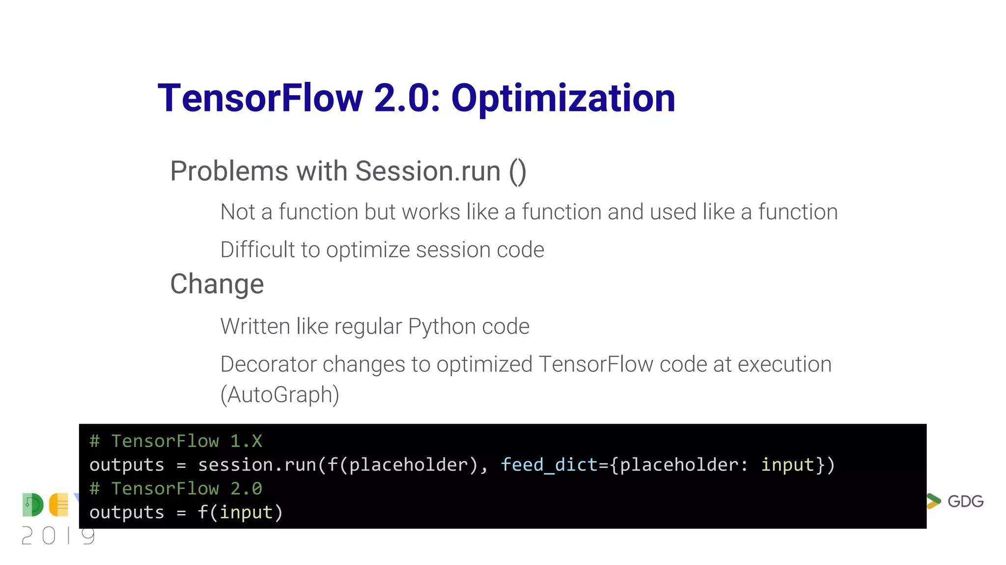 Boosting machine learning workflow with TensorFlow 2.0 | PPT