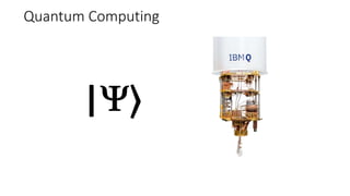 Quantum Computing
|Y⟩
 