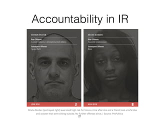 Accountability in IR
21
 
