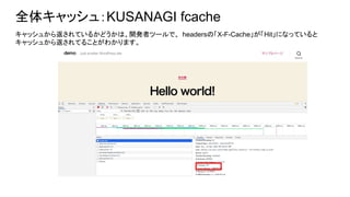 ȫ奭å壺KUSANAGI fcache
å夫鷵Ƥ뤫ɤϡ_kߥĩ`ǡ headersΡX-F-CacheHitˤʤäƤ
å夫鷵Ƥ뤳Ȥ狼ޤ
 