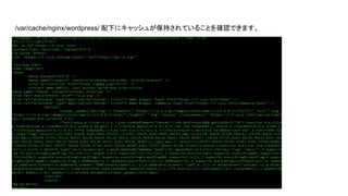 /var/cache/nginx/wordpress/ ¤˥å夬֤Ƥ뤳Ȥ_JǤޤ
 