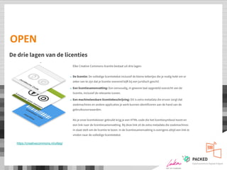 OPEN
https://creativecommons.nl/uitleg/
 