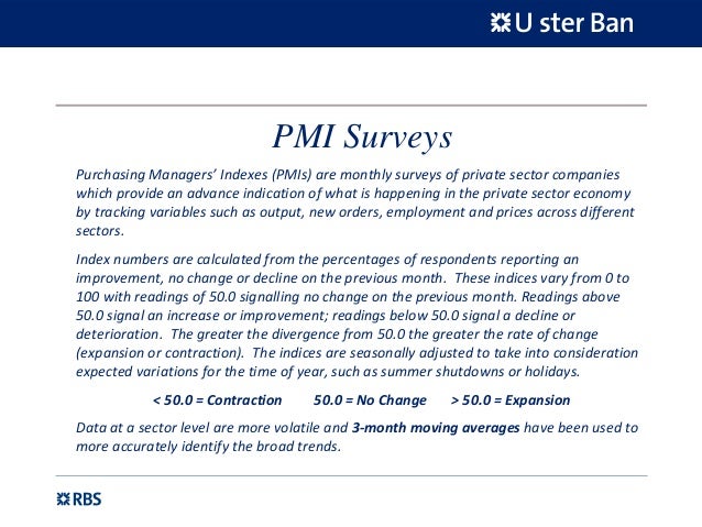 Ulster Bank Ni July 2019 Pmi Slide Pack
