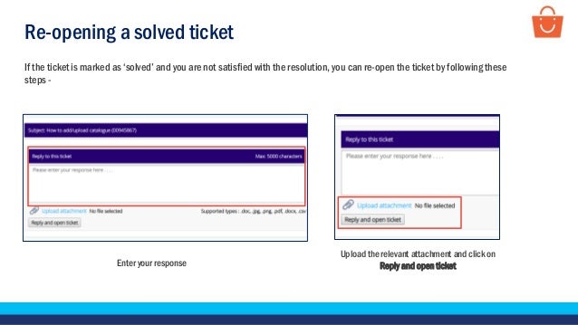 Raise a support ticket and check its status Wholesale