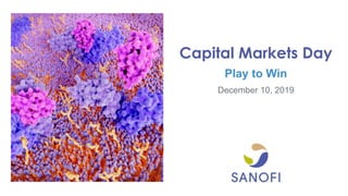 Capital Markets Day
Play to Win
December 10, 2019
 