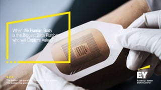 When the Human Body
is the Biggest Data Platform,
who will Capture Value?
 