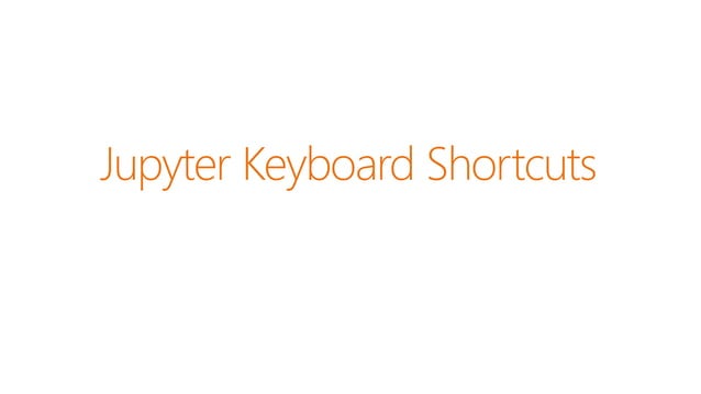 Jupyter Notebooks: Introduction, Tips & Tools | PPT