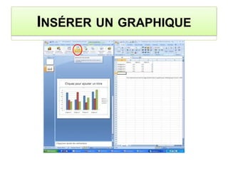 INSÉRER UN GRAPHIQUE
 