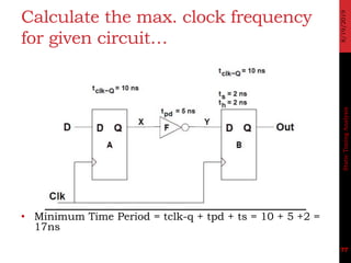 Static Timing Analysis ( Testing and Verification of VLSI Design) | PDF