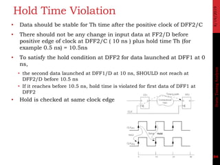 Static Timing Analysis ( Testing and Verification of VLSI Design) | PDF