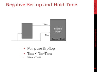 Static Timing Analysis ( Testing and Verification of VLSI Design) | PDF