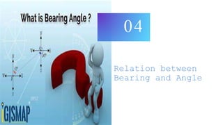 Relation between
Bearing and Angle
04
 