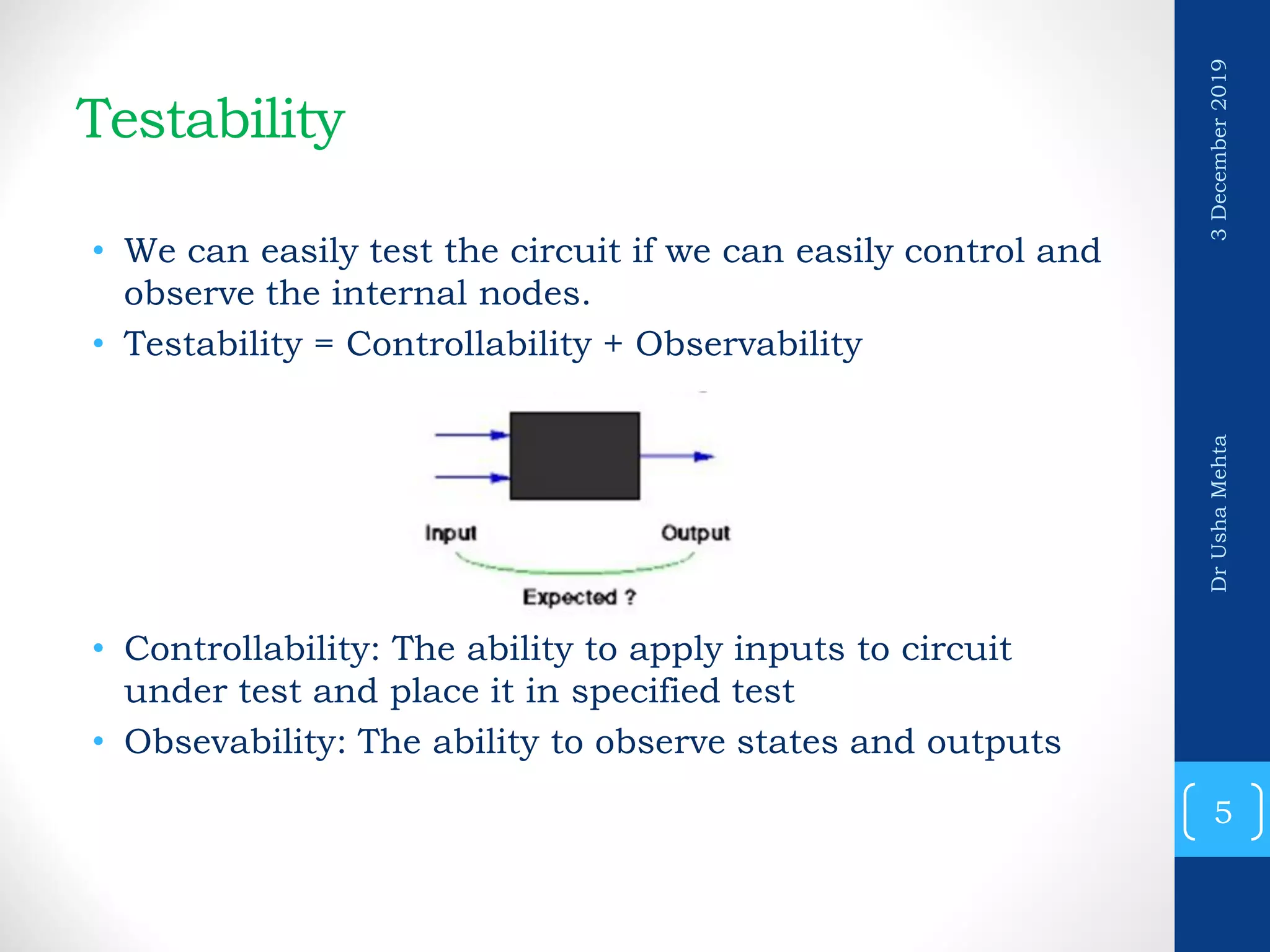 Design-for-Test (Testing of VLSI Design) | PDF