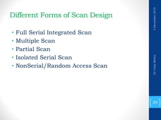Design-for-Test (Testing of VLSI Design) | PDF