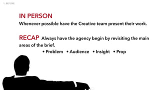How to write a killer agency creative brief