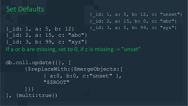 MongoDB World 2019: Aggregation Pipeline Power++: How MongoDB 4.2 Pip…