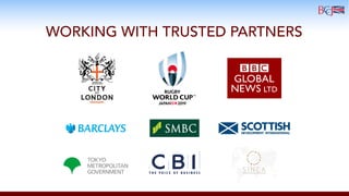 WORKING WITH TRUSTED PARTNERS
 