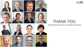 THANK YOU
2018-2019 Executive Committee members
 