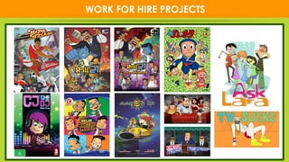 99
WORK FOR HIRE PROJECTS
 