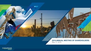 2019 ANNUAL MEETING OF SHAREHOLDERS
May 17, 2019
 