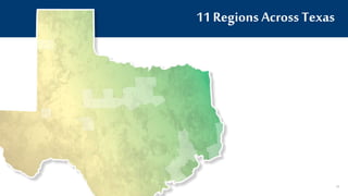 11 Regions Across Texas
59
 