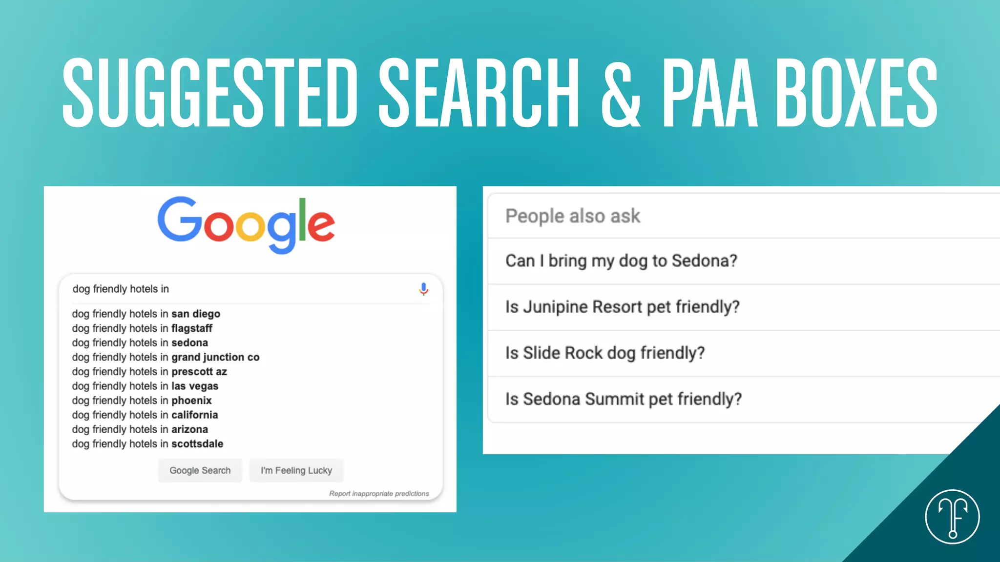 SUGGESTED SEARCH & PAABOXES
 