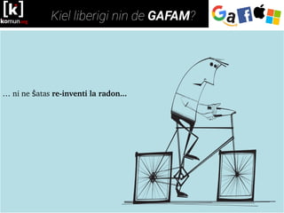 … ni ne  atas ŝ re­inventi la radon...
 