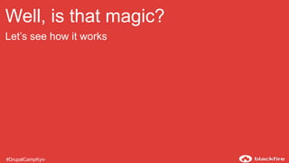 Well, is that magic?
Let’s see how it works
#DrupalCampKyiv
 