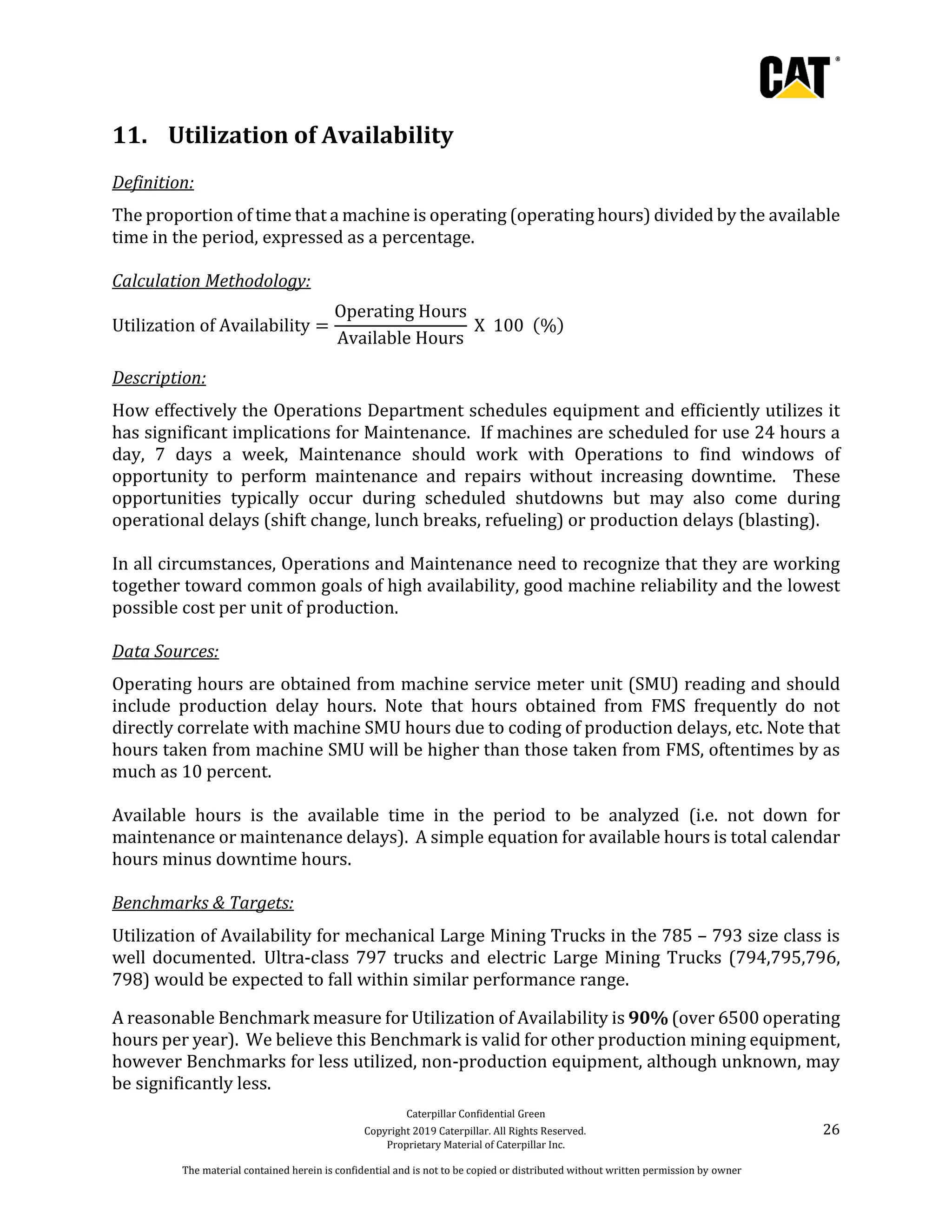 2019 Caterpillar Mining Equipment Management Metrics Document V4.pdf