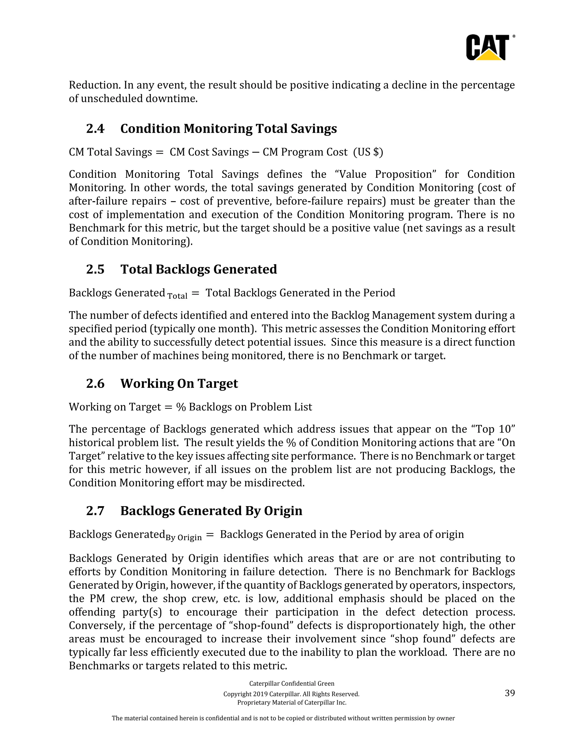 2019 Caterpillar Mining Equipment Management Metrics Document V4.pdf