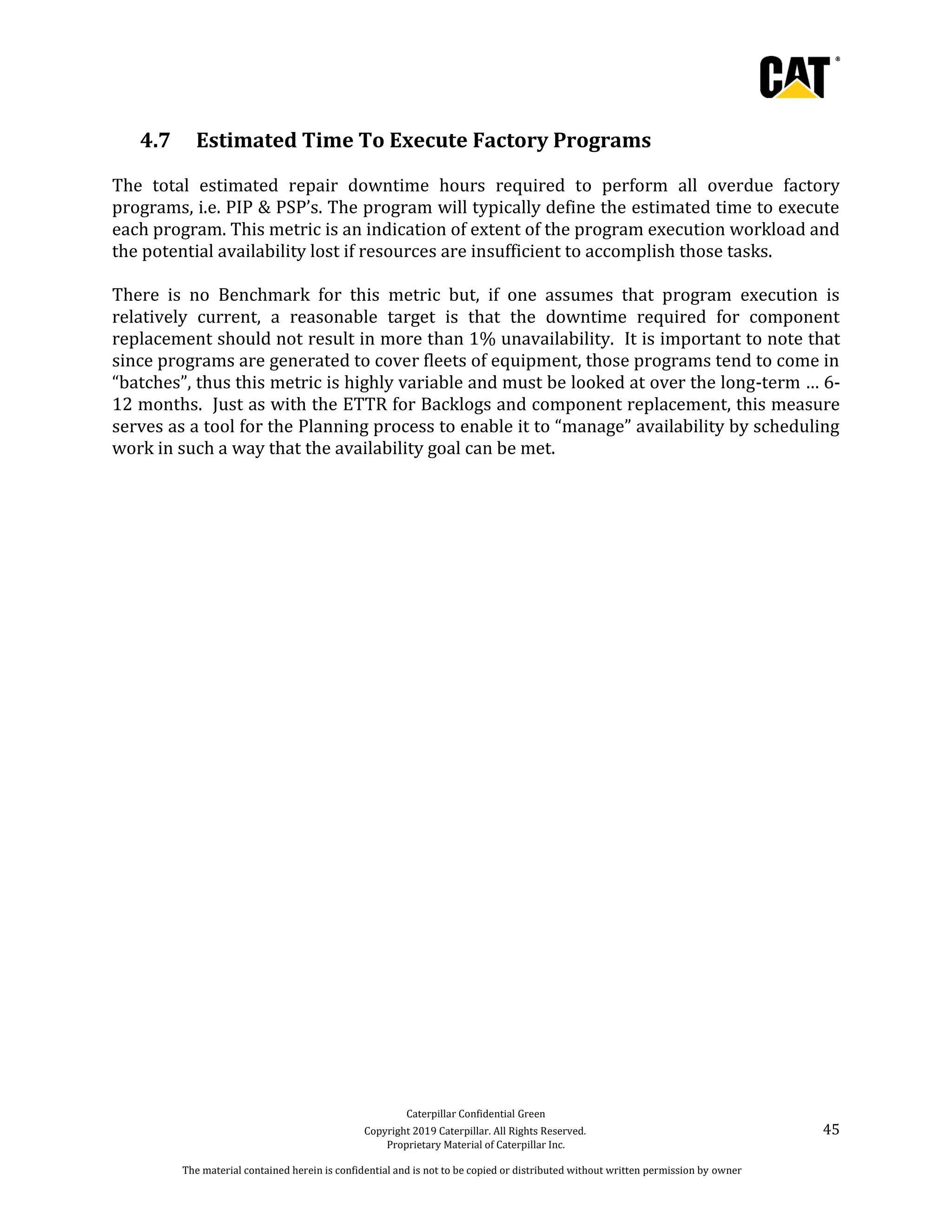 2019 Caterpillar Mining Equipment Management Metrics Document V4.pdf