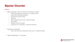 CIT - Signs and Symptoms of Mental Illness | PPTX