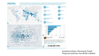 Ecosistema Urbano. Planning for Protest
Things we could learn from #15M in Madrid
 