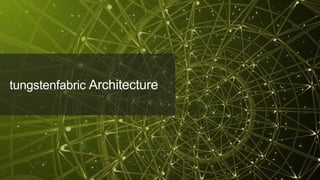 © 2018 Juniper Networks
tungstenfabric Architecture
 