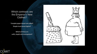 Digital Contracts - The Emperor's New Clothes? #COMIT2019
